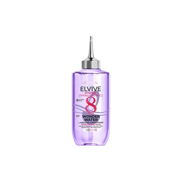 LOreal Elvive Hydra Hyaluronic 8 Sceond Wonder Water Lamellar Conditioner 200ml - Kbazar - Korean Cosmetics Store