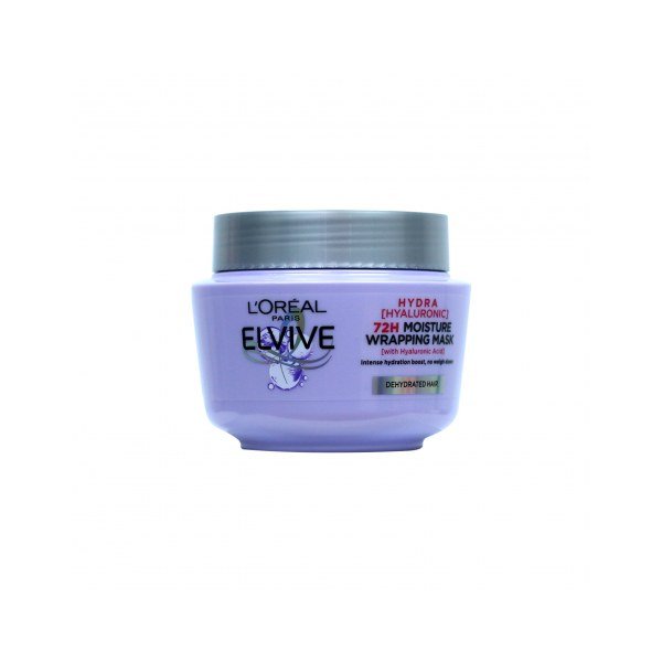 LOreal Elvive Hydra Hyaluronic Moisture Wrapping Mask 300ml - Kbazar - Korean Cosmetics Store