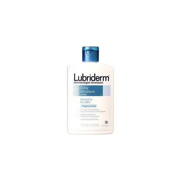 Lubriderm Daily Moisture Lotion for Normal to Dry Skin (Fragrance Free) 177ml - Kbazar - Korean Cosmetics Store