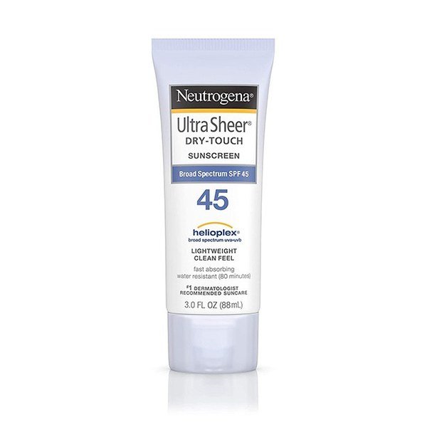 Neutrogena Ultra Sheer Dry-Touch Sunscreen Broad Spectrum SPF 45 – 88ml - Kbazar - Korean Cosmetics Store