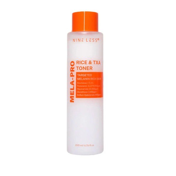 Nineless MELA-PRO Rice & TXA Toner 200ml - Kbazar - Korean Cosmetics Store