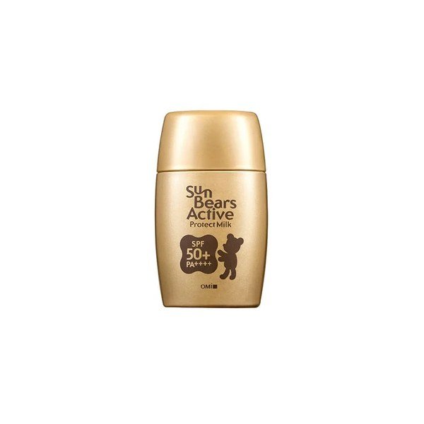 OMI Brotherhood Sun Bears Active Protect Milk Sunscreen SPF 50+ PA++++ 30g - Kbazar - Korean Cosmetics Store