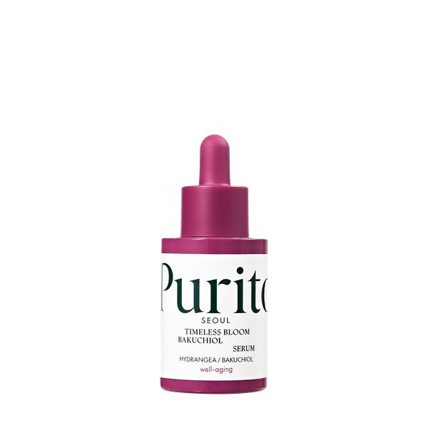 PURITO SEOUL Timeless Bloom Bakuchiol Serum 30ml - Kbazar - Korean Cosmetics Store