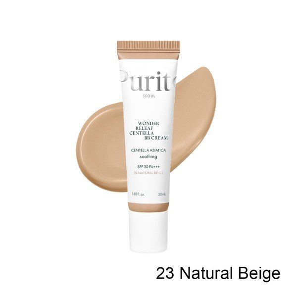 Purito Wonder Releaf Centella BB Cream SPF30 PA+++ (23 Natural Beige) 30ml - Kbazar - Korean Cosmetics Store