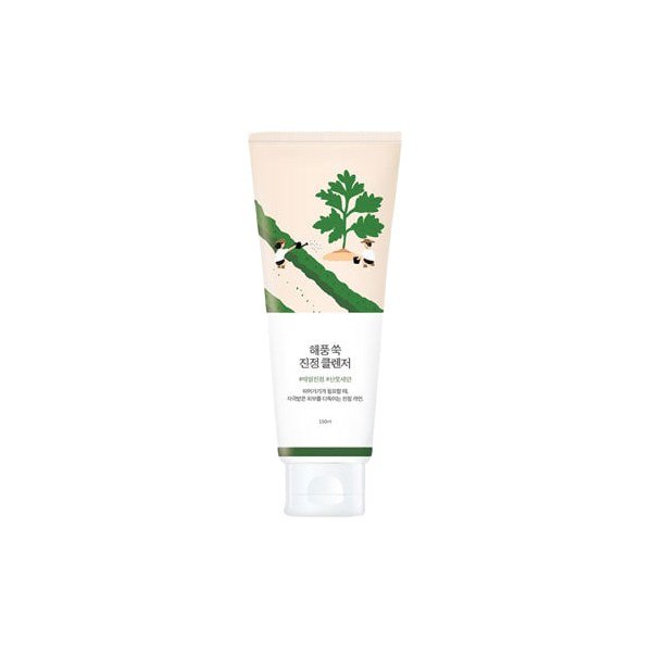 ROUND LAB Mugwort Calming Cleanser 150ml - Kbazar - Korean Cosmetics Store