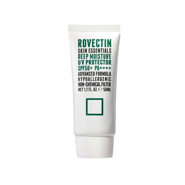 Rovectin Skin Essentials Deep Moisture UV Protector SPF50+ PA++++50ml - Kbazar - Korean Cosmetics Store
