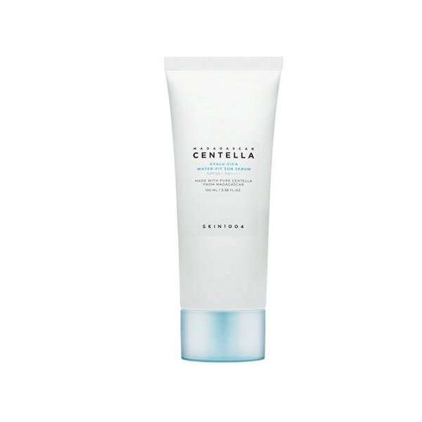 Skin1004 Madagascar Centella Hyalu Cica Water Fit Sun Serum SPF50+ PA++++ 100ml - Kbazar - Korean Cosmetics Store