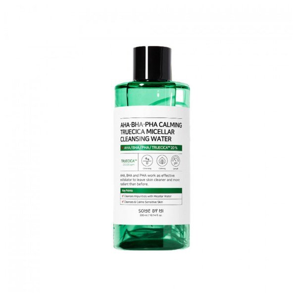 Some By Mi AHA BHA PHA Calming Truecica Micellar Cleansing Water- 300ml - Kbazar - Korean Cosmetics Store