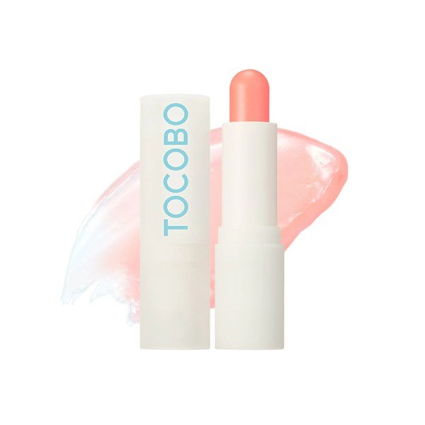 Tocobo Glow Ritual Lip Balm 001 Coral Water 3.5g - Kbazar - Korean Cosmetics Store