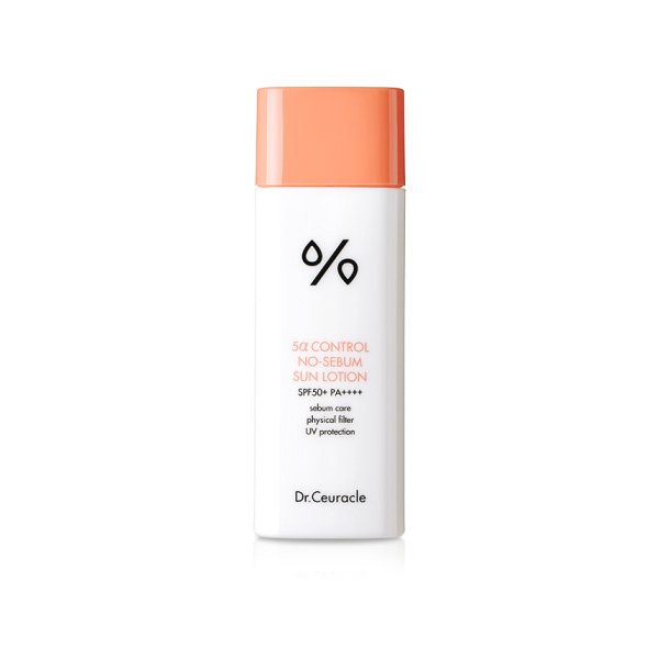 Dr.Ceuracle 5α Control No-sebum Sun Lotion SPF50+ PA++++ 50g - Kbazar Korean Cosmetics Store
