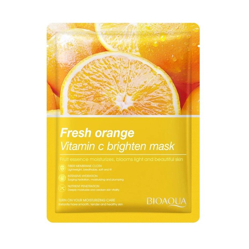 BIOAQUA Rose Essence Brighten Skin Facial Mask 25g - Kbazar Korean Cosmetics Store