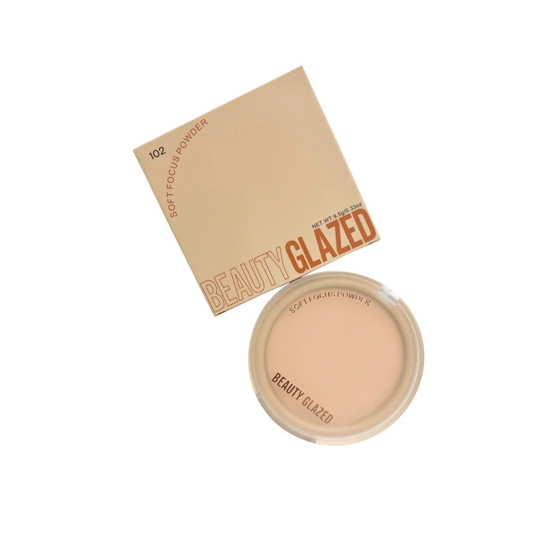 Beauty Glazed Soft Focus Powder Shade 101 - Kbazar - Korean Cosmetics Store