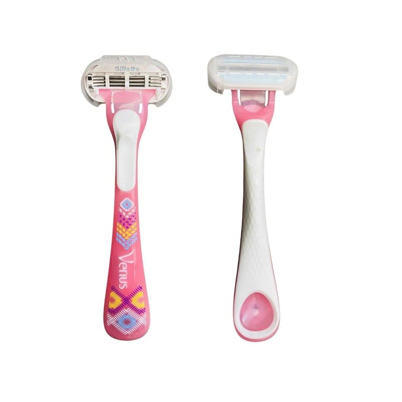 Gillette Venus Treasures 3 Blades Disposable 3in1 Razor - Kbazar - Korean Cosmetics Store