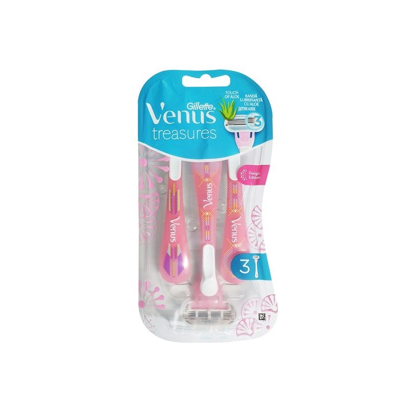 Gillette Venus Razor with Aloe Extract for Women - Kbazar - Korean Cosmetics Store