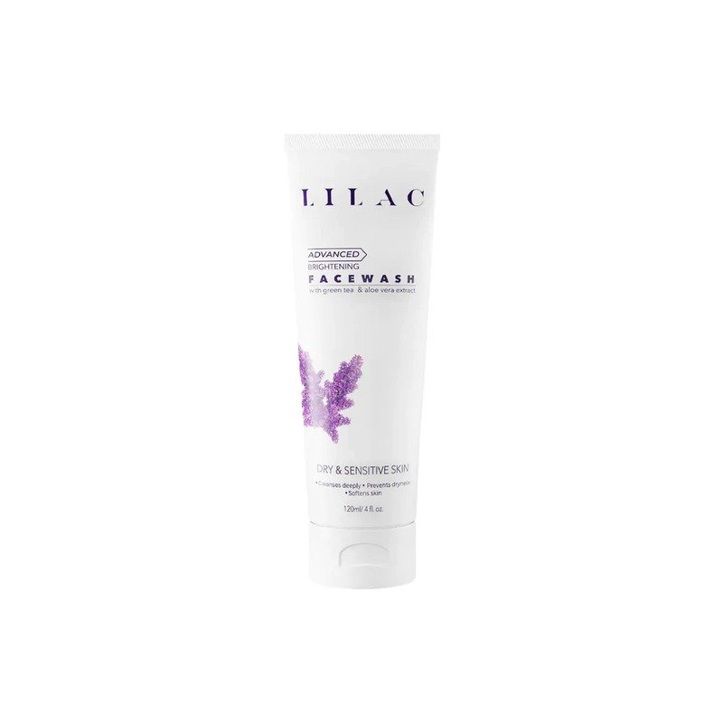 Lilac Brightening Face Wash Oily & Combination Skin 120ml - Kbazar - Korean Cosmetics Store