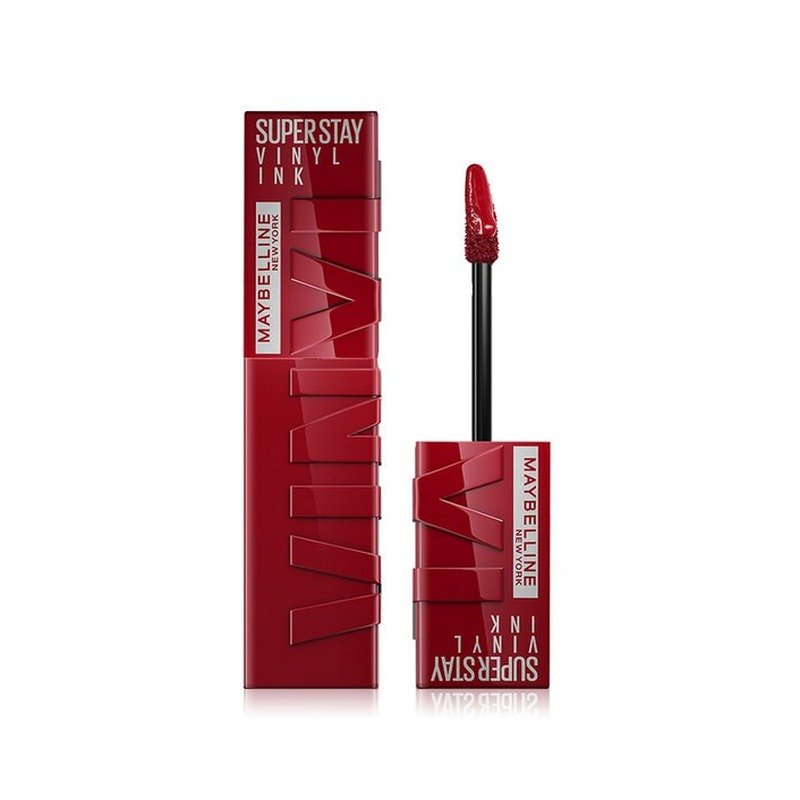 Maybelline Super Stay Vinyl Ink Long-Wear Liquid Lipstick (160- SULTRY) 4.2ml - Kbazar Korean Cosmetics Store