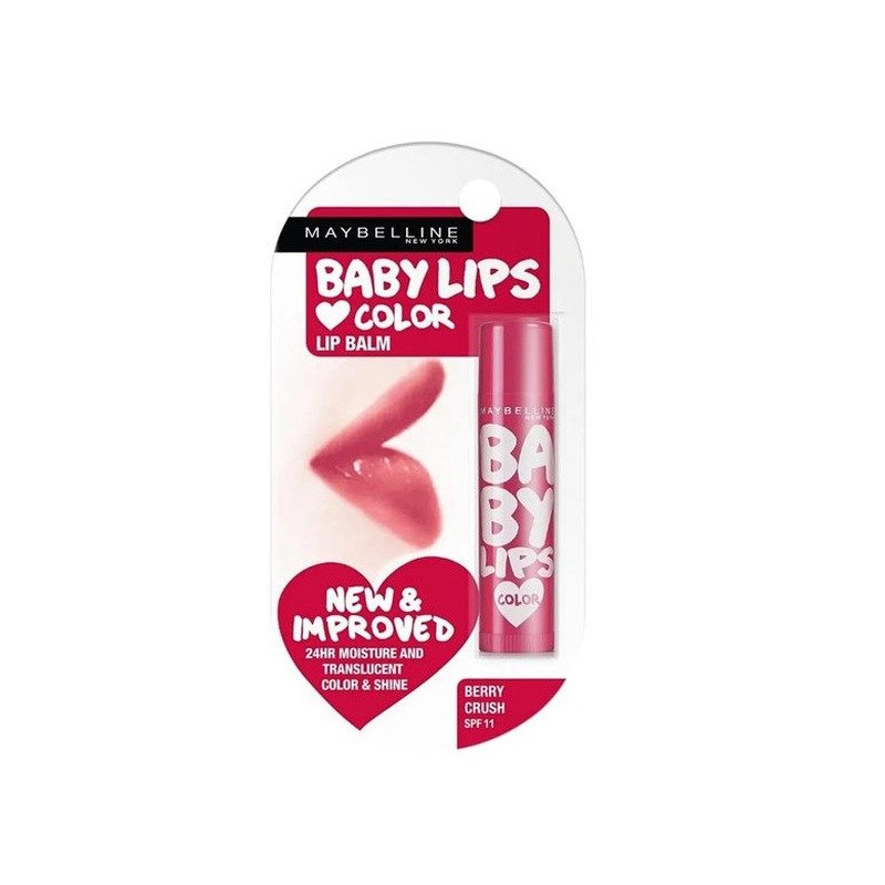 Maybelline Baby Lips Color Lip Balm Pink Lolita SPF20 - Kbazar Korean Cosmetics Store