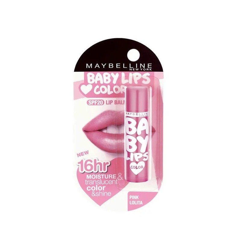 Maybelline Baby Lips Color Lip Balm Cherry Kiss SPF20 - Kbazar Korean Cosmetics Store