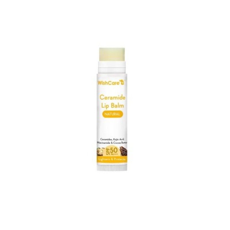 WishCare Ceramide Lip Balm Natural with SPF 50 PA+++ - Kbazar Korean Cosmetics Store