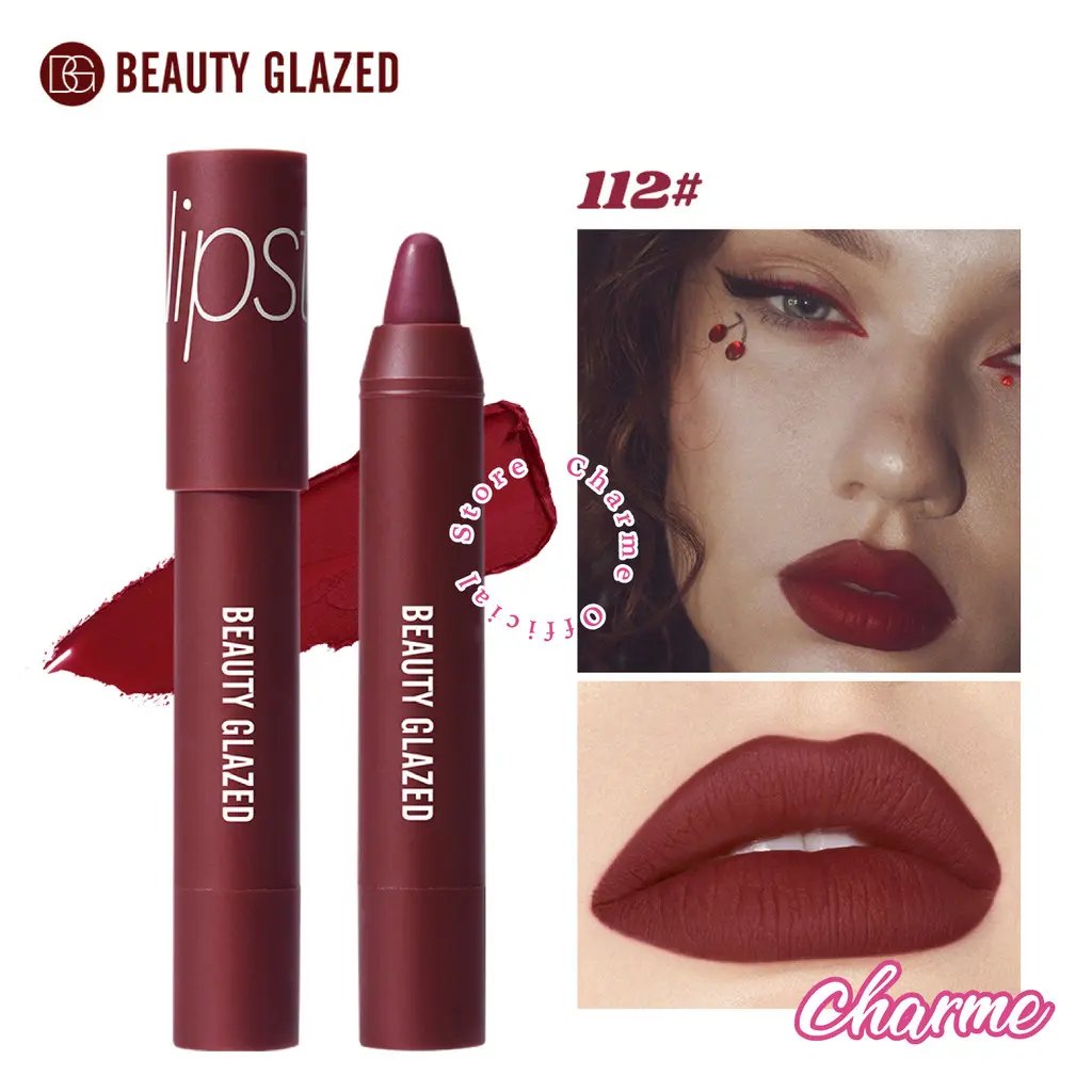 Beauty Glazed Velvet Soft Mist Lipstick -112 - Kbazar - Korean Cosmetics Store