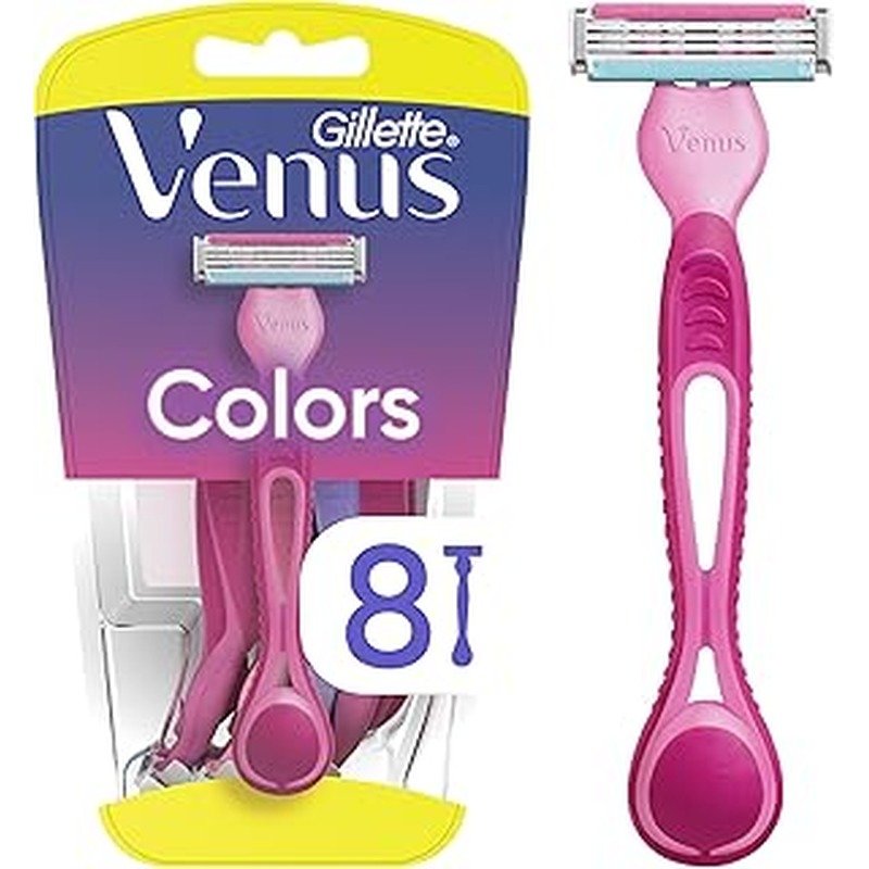 Gillette Venus Treasures 3 Blades Disposable 1pcs Razor - Kbazar - Korean Cosmetics Store