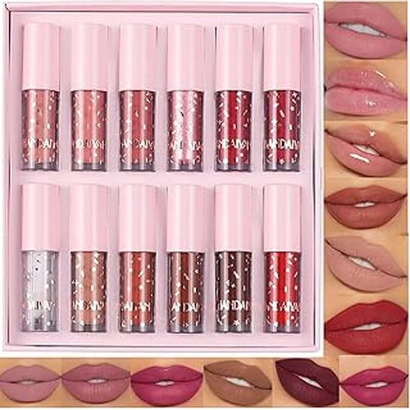 Handaiyan Thanks For The Love Lip Set 12pcs - Kbazar - Korean Cosmetics Store