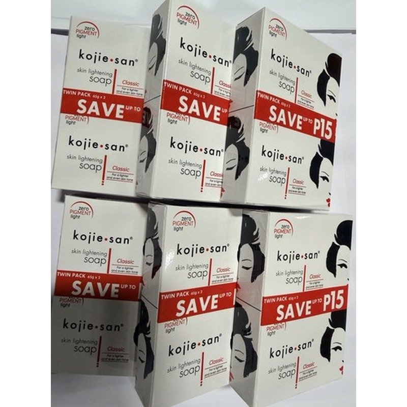 Kojie San Facial Beauty Soap 3 Bars Per Pack (65gX3) - Kbazar Korean Cosmetics Store