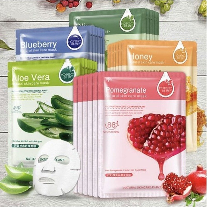 Bioaqua Avocado Moisturizing Sheet Mask 25g - Kbazar Korean Cosmetics Store
