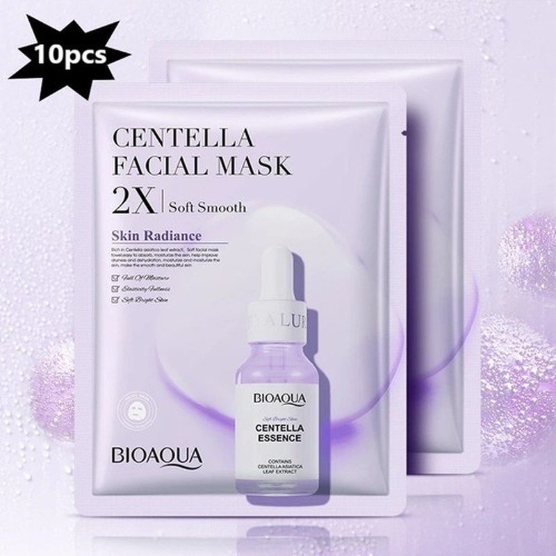 Bioaqua Red Pomegranate Moisturizing Sheet Mask 25g - Kbazar Korean Cosmetics Store