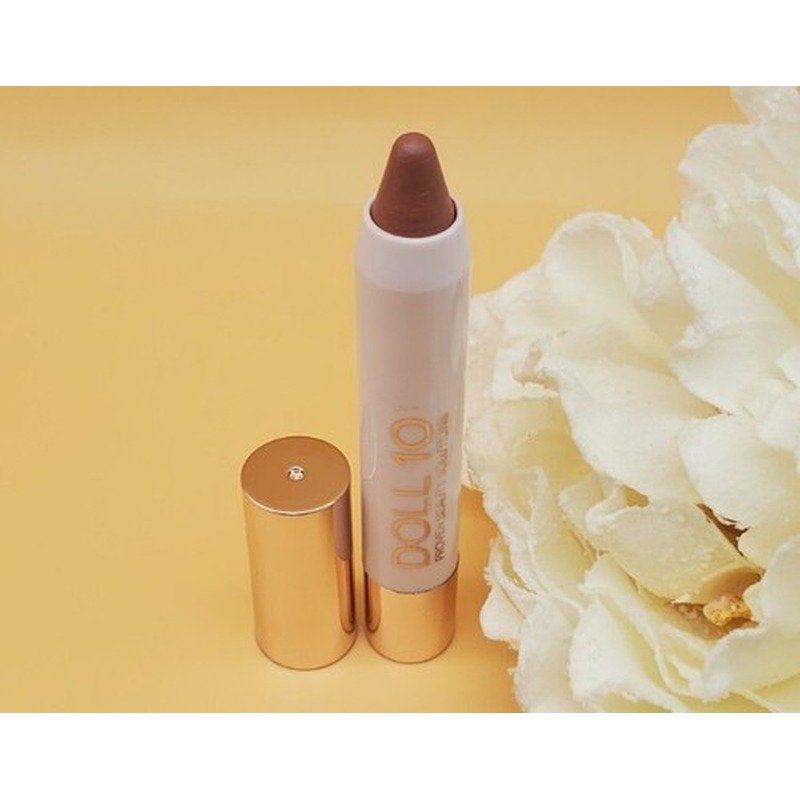 Beauty Glazed Long Stay Automatic Lip Crayon - B109 BROWN 1.35g - Kbazar - Korean Cosmetics Store