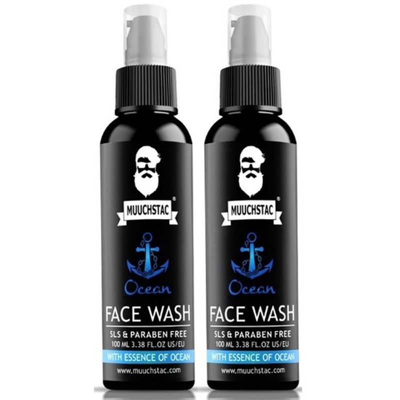 Muuchstac Ocean Facewash For Man 100ml - Kbazar - Korean Cosmetics Store