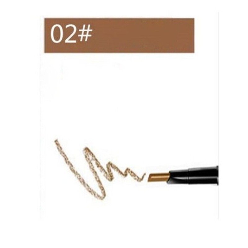 PINKFLASH Waterproof Auto Eyebrow Pencil - 02 Chocolate Brown (PF-E09) - Kbazar - Korean Cosmetics Store