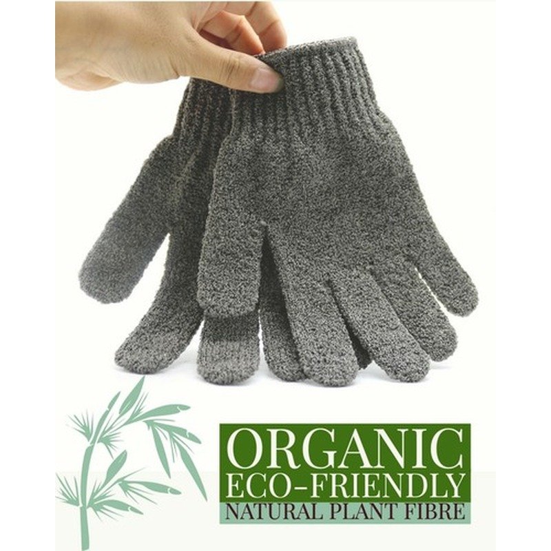 Skinlogic Exfoliating Shower Gloves 1Pair - Kbazar - Korean Cosmetics Store