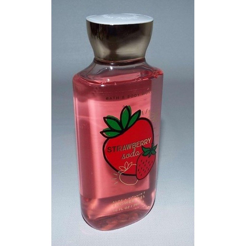 Skino Strawberry Scented Shower Gel 220ml - Kbazar Korean Cosmetics Store