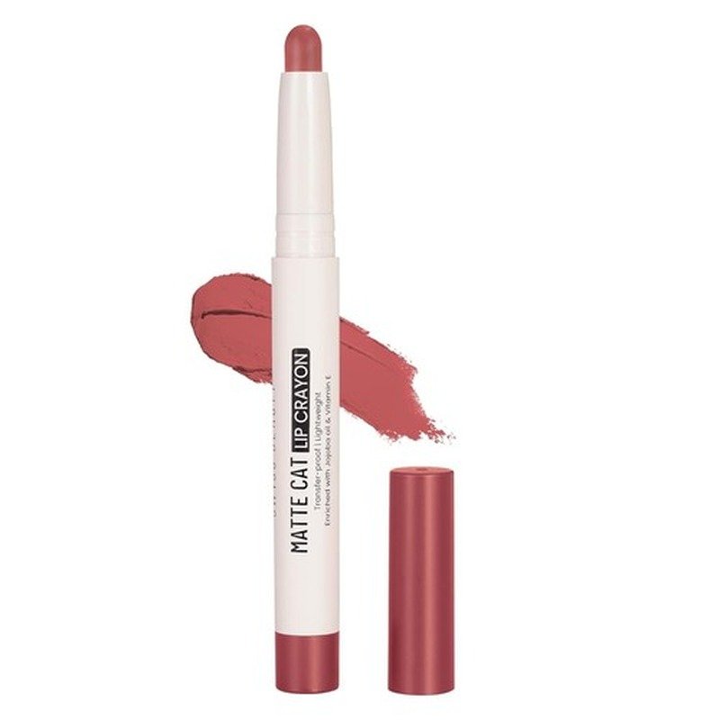 Swiss Beauty Matte Cat Lip Crayon- 11 - Kbazar - Korean Cosmetics Store