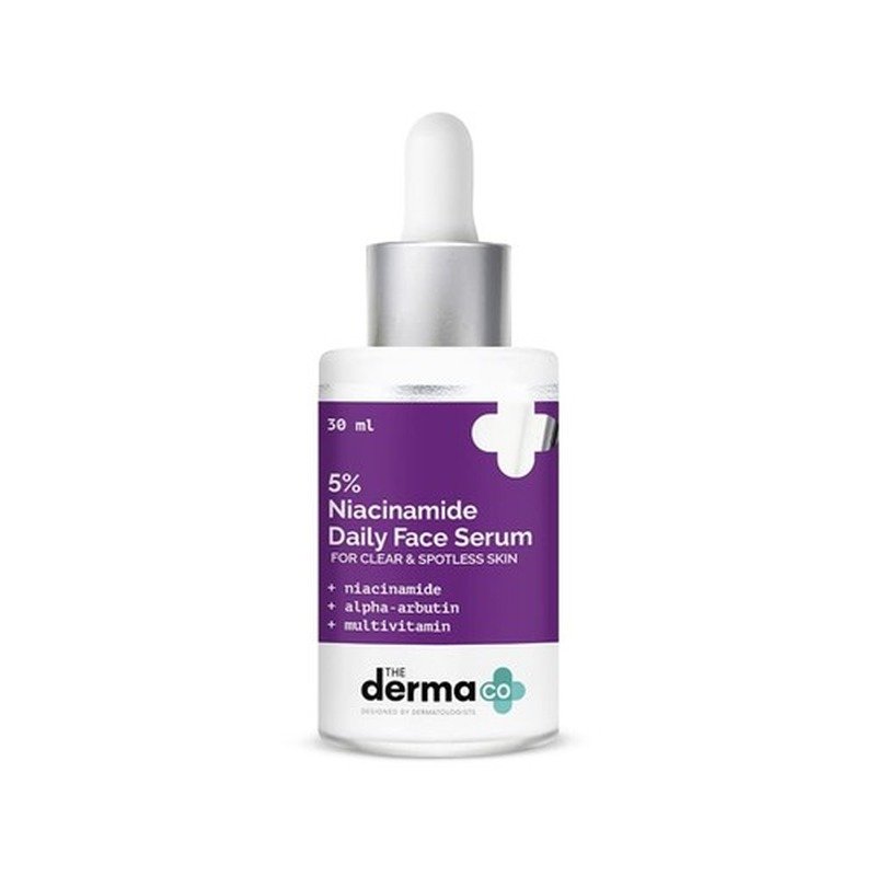 The Derma Co 5% Niacinamide Daily Face Serum 30ml - Kbazar Korean Cosmetics Store