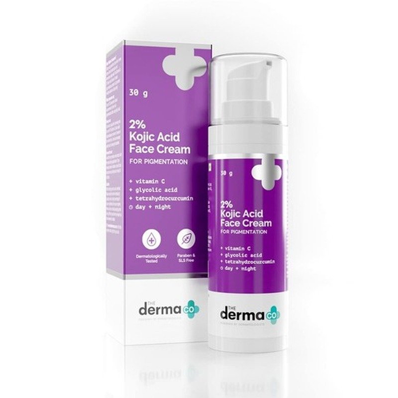 The Derma CO 2% Kojic Acid Face Cream 30g - Kbazar Korean Cosmetics Store