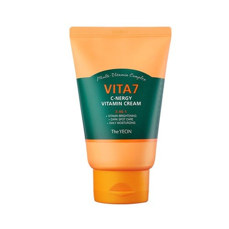 The YEON Vita7 C-nergy Vitamin Cream 100ml - Kbazar Korean Cosmetics Store
