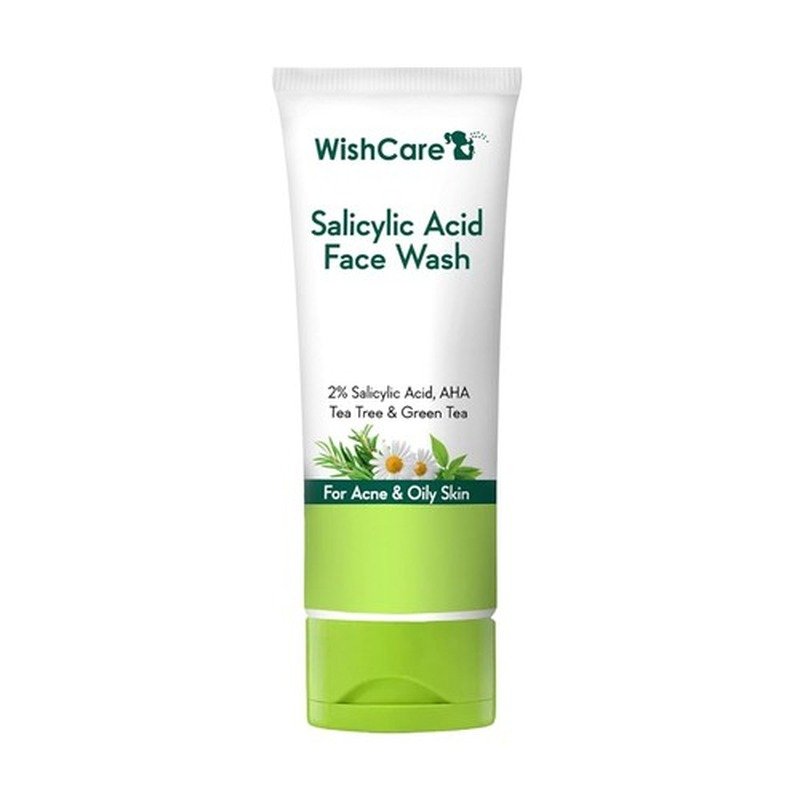 Wishcare 2% Salicylic Acid Face Wash 100ml - Kbazar Korean Cosmetics Store