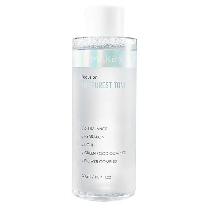 MAKE9 Focus On The Purest Toner 300ml - Kbazar Korean Cosmetics Store