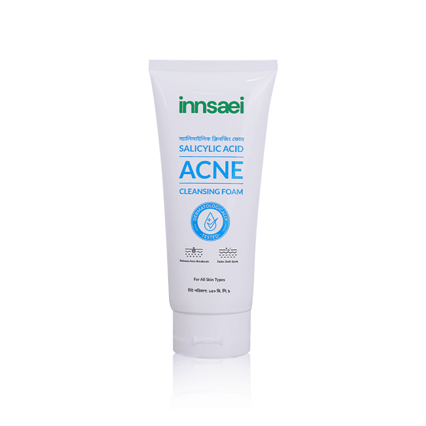 Innsaei Salicylic Acid Acne Solution Cleansing Foam 150ml - Kbazar - Korean Cosmetics Store