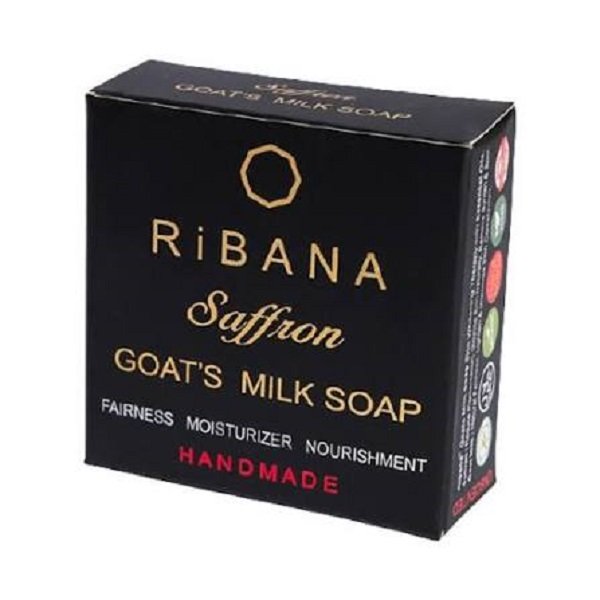 RIBANA Goat's Milk Soap 110gm - Kbazar Korean Cosmetics Store