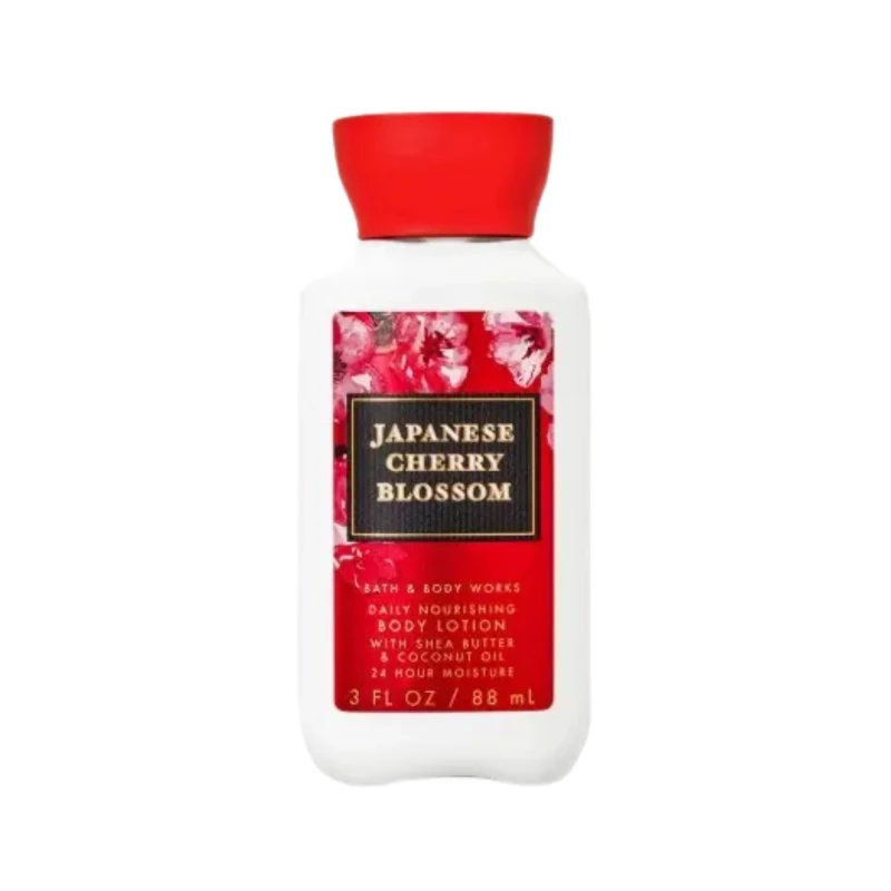 Japanese Cherry Blossom Daily Nourishing Body Lotion 88ml - Kbazar Korean Cosmetics Store
