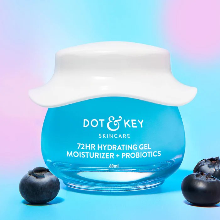 Dot & Key 72 HR Hydrating Gel Moisturizer + Probiotics 60ml - Kbazar Korean Cosmetics Store