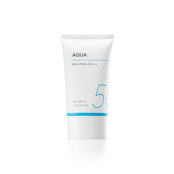 MISSHA All Around Safe Block Aqua Sun Gel SPF50+ PA++++ 50ml - Kbazar Korean Cosmetics Store