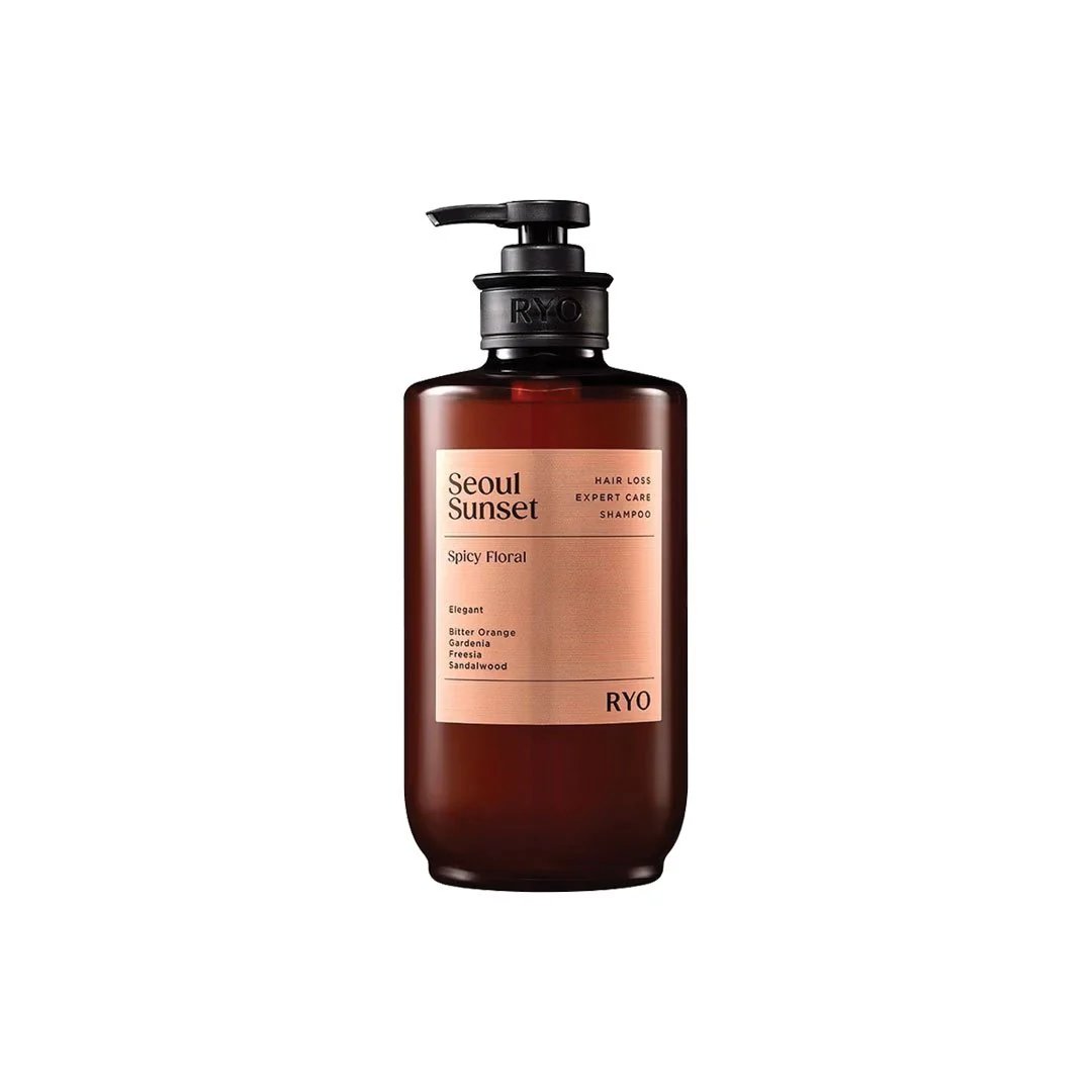Ryo Hair Loss Expert Care Shampoo Seoul Sunset 585ml - Kbazar Korean Cosmetics Store