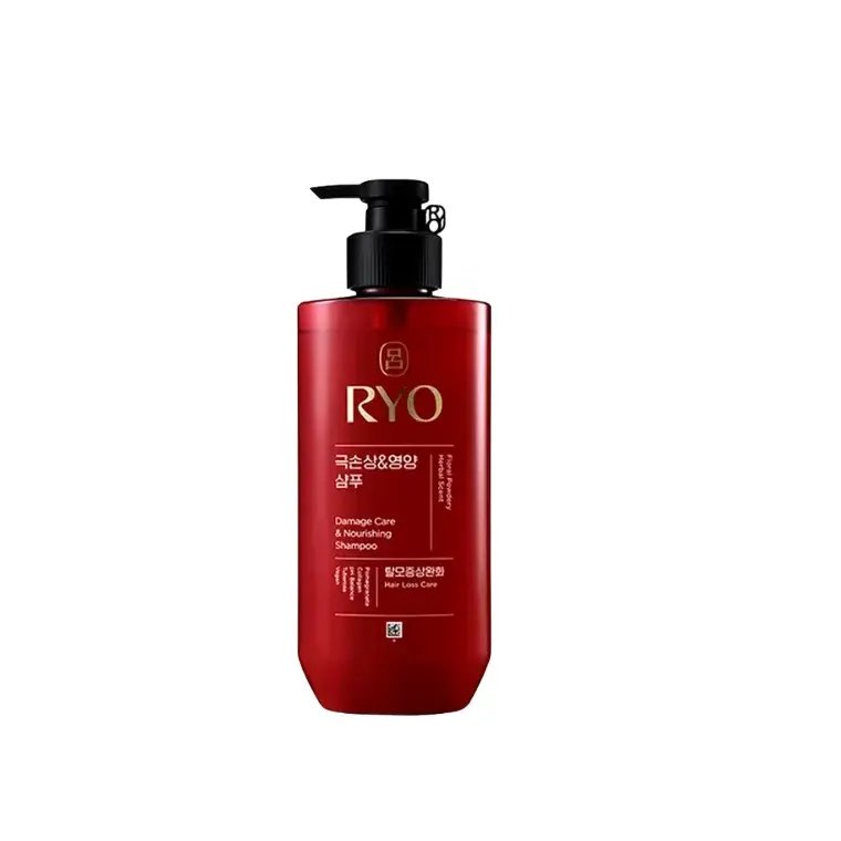 Ryo Damage Care & Nourishing Shampoo 480ml - Kbazar Korean Cosmetics Store